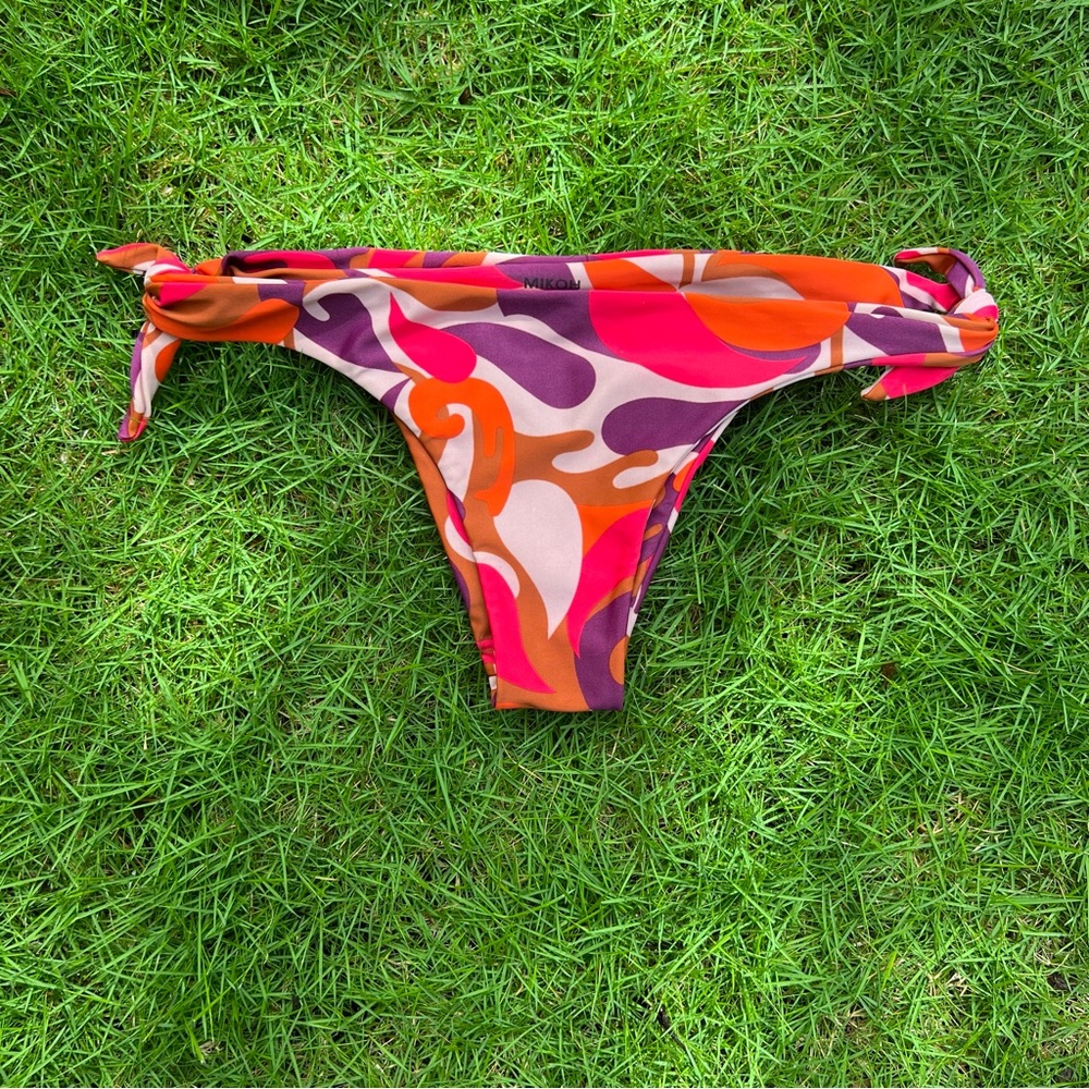 MIKOH Valencia Bikini Bottom in Hula Hila size Medium